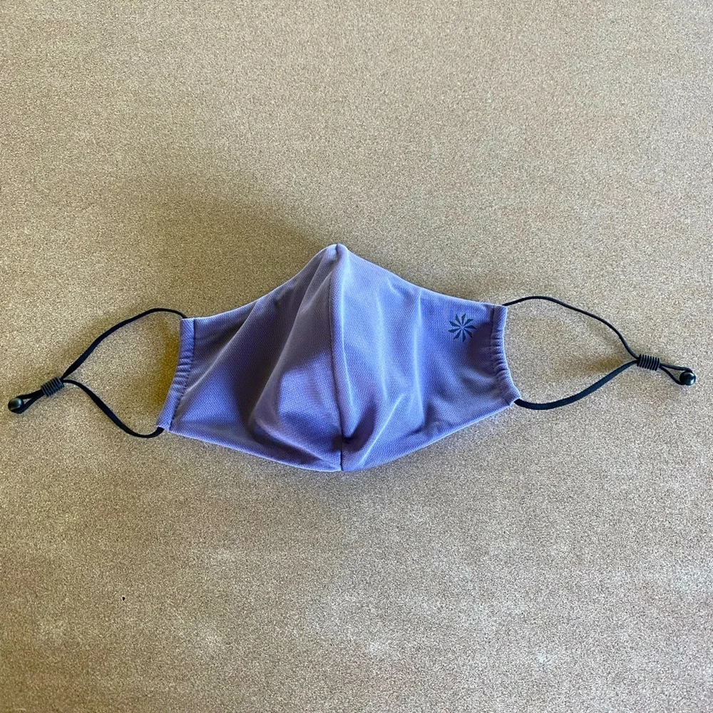 Athleta Fabric Face Mask - Purple